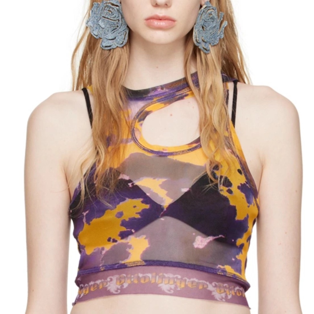 OTTOLINGER SSENSE Exclusive Purple Tank Top Size: M